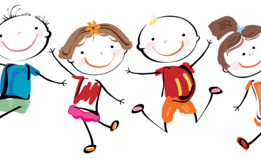 En gruppe tegneseriefigurer