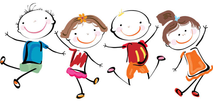 En gruppe tegneseriefigurer