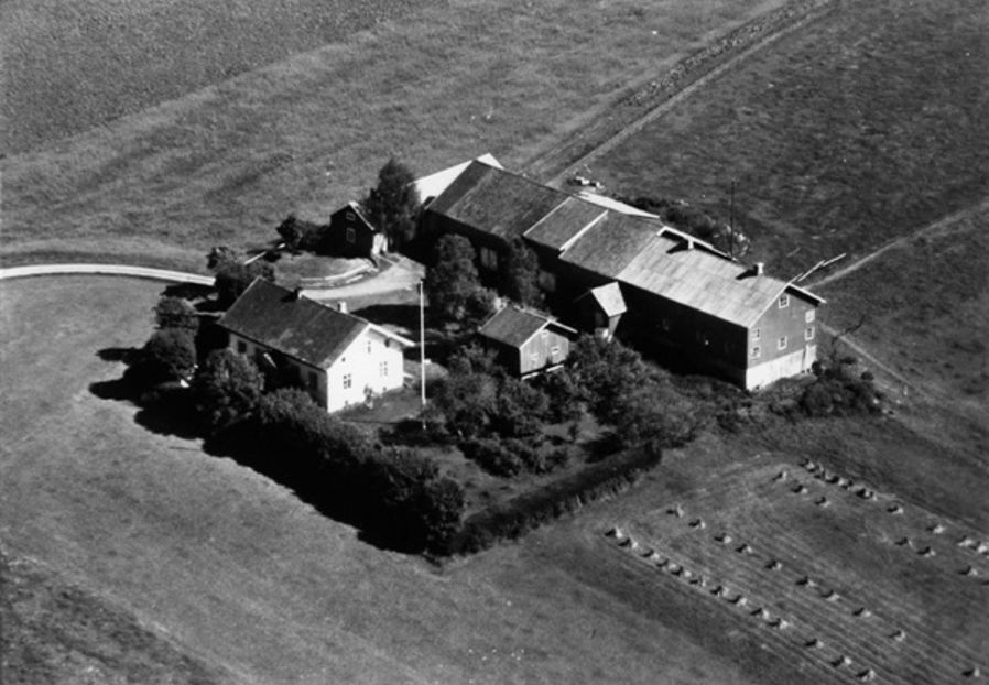 Jeriko gård fugleperspektiv